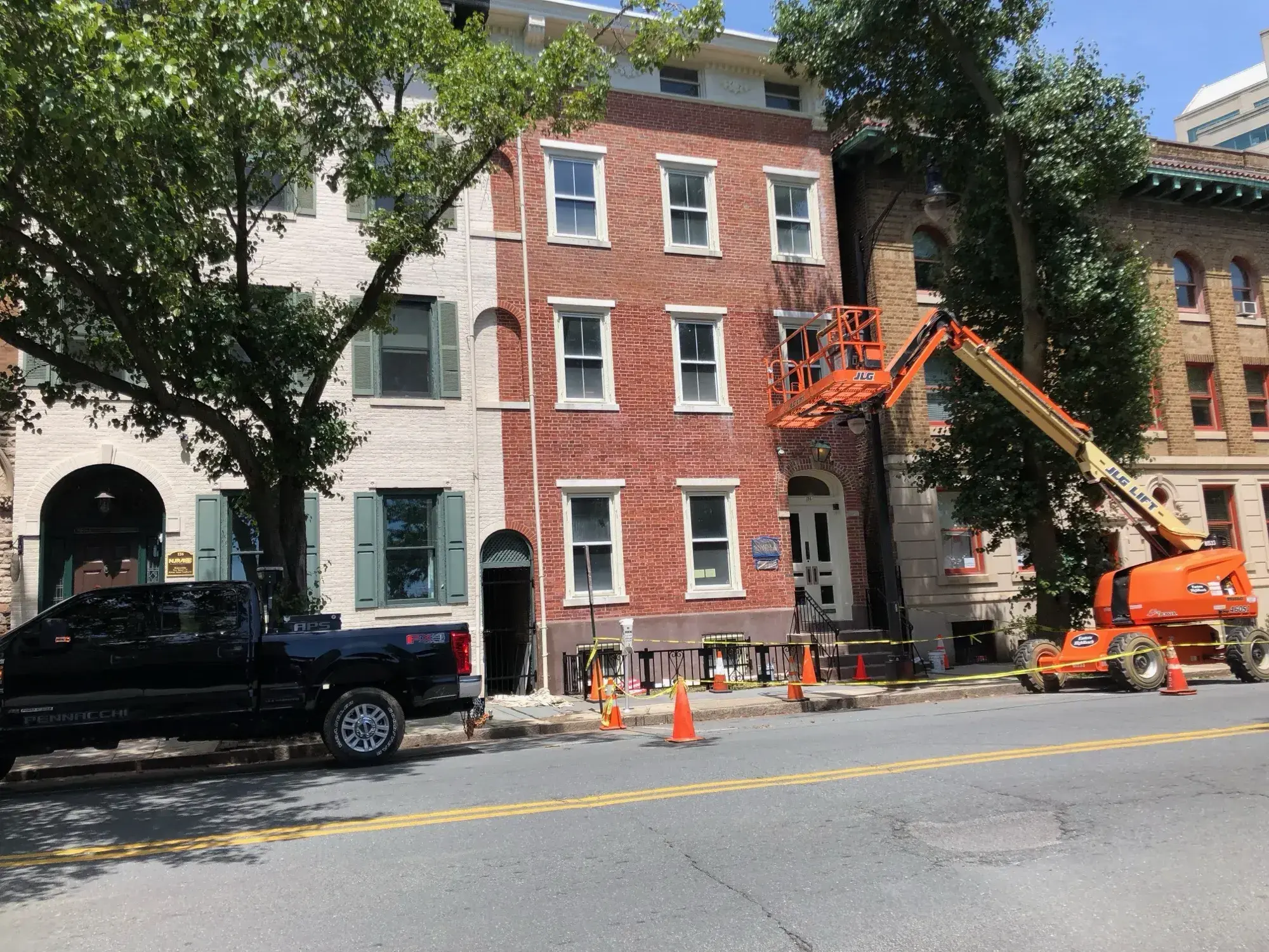 Industrial masonry and restoration project